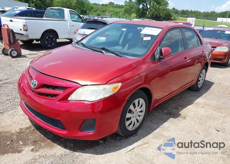 2012 Toyota Corolla Le from USA, damaged, VIN JTDBU4EE4C9176591